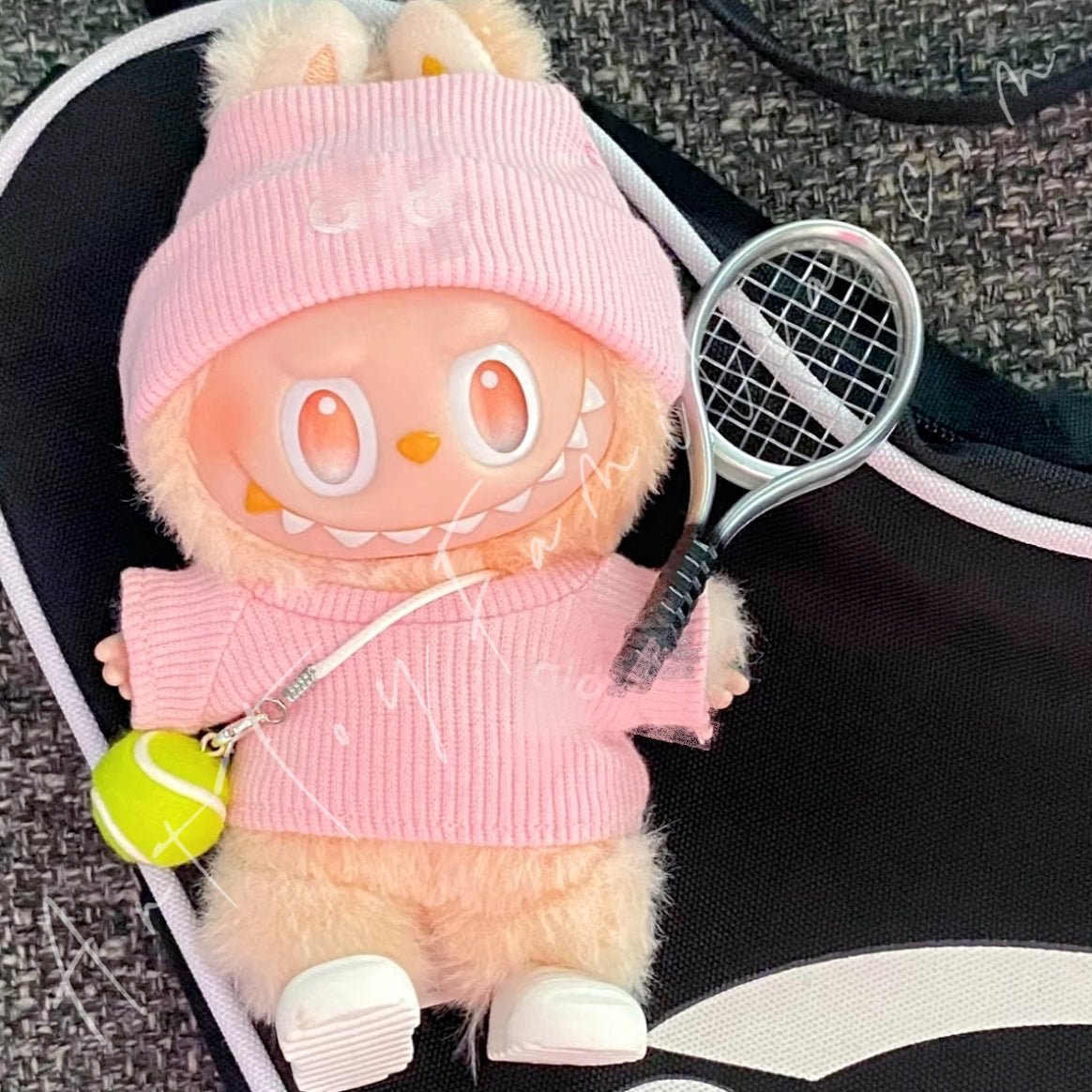 Doll Cloth Tennis Match Points Set - 097