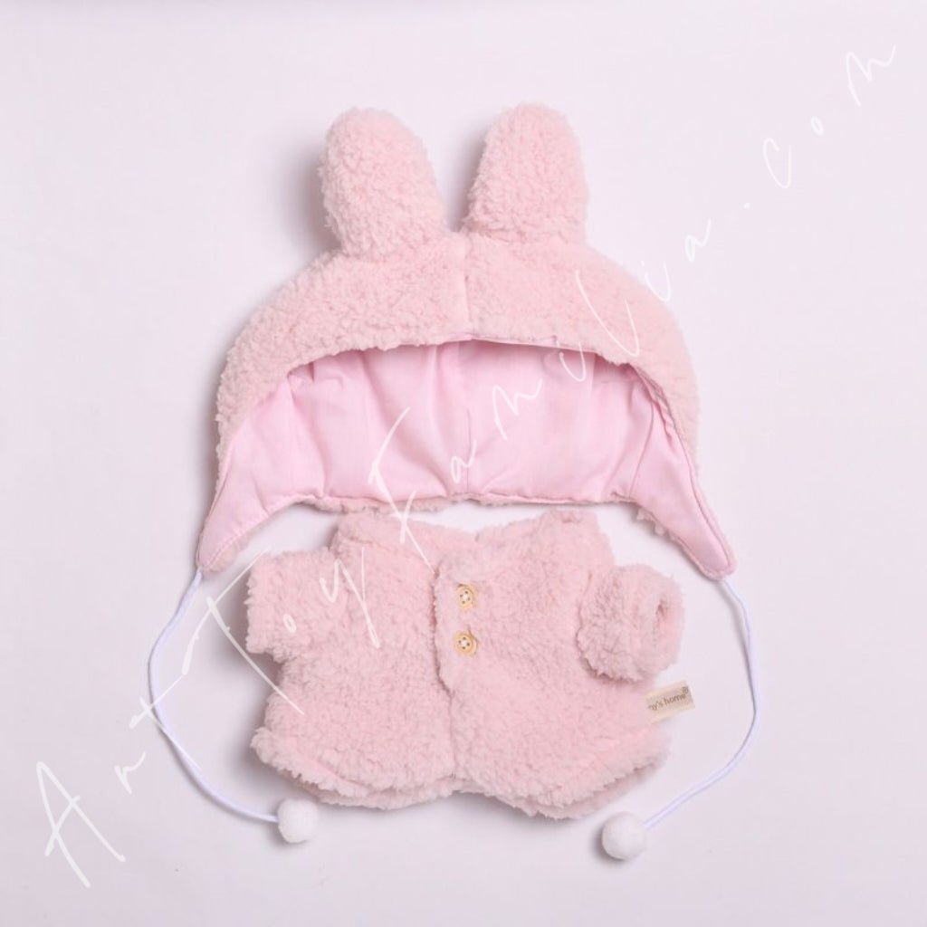 Doll Cloth Blossom Bunny Snuggle Set - 038