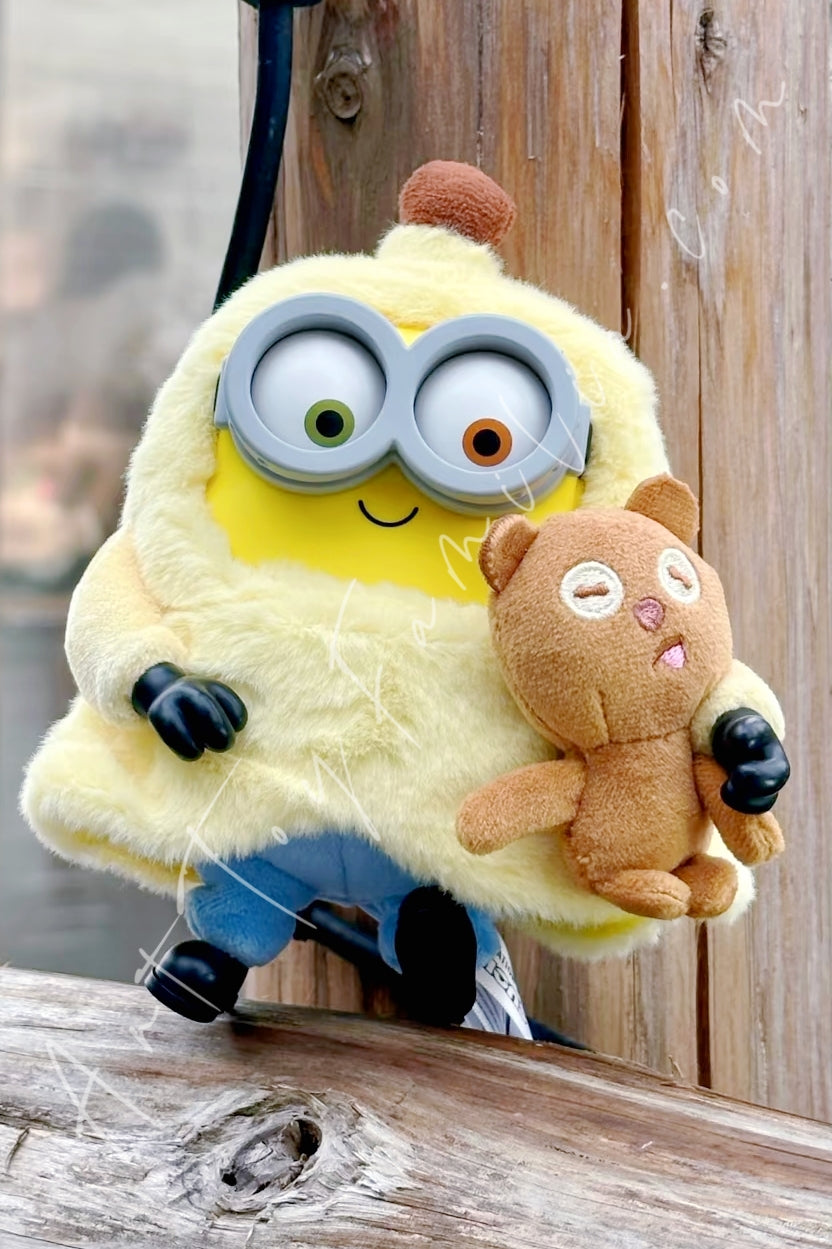 Minions Bob+Tim Better Together Series Vinyl Plush Pendant