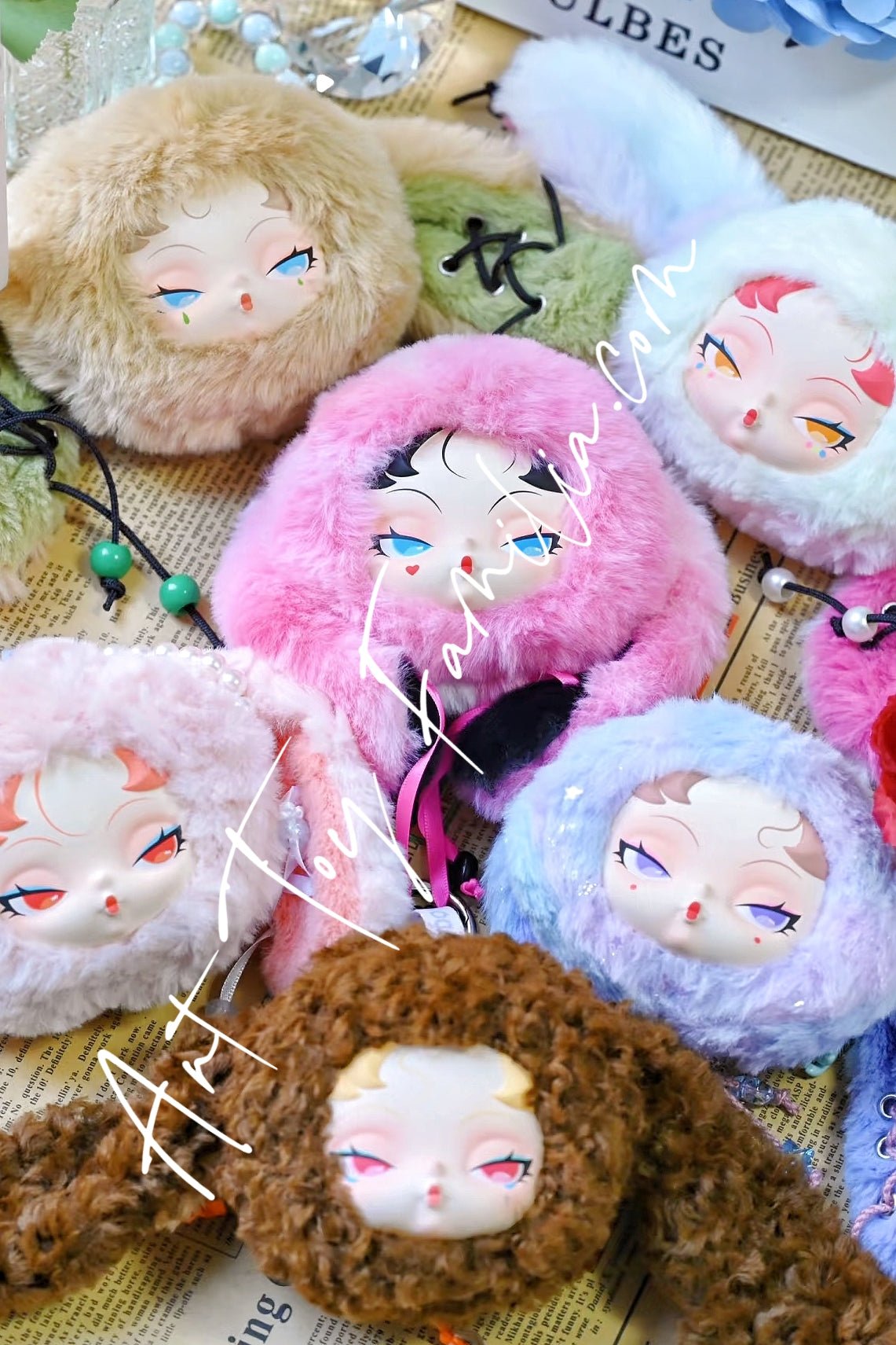 Dodo Nami Twinkle Bunny Series Plush Pendant