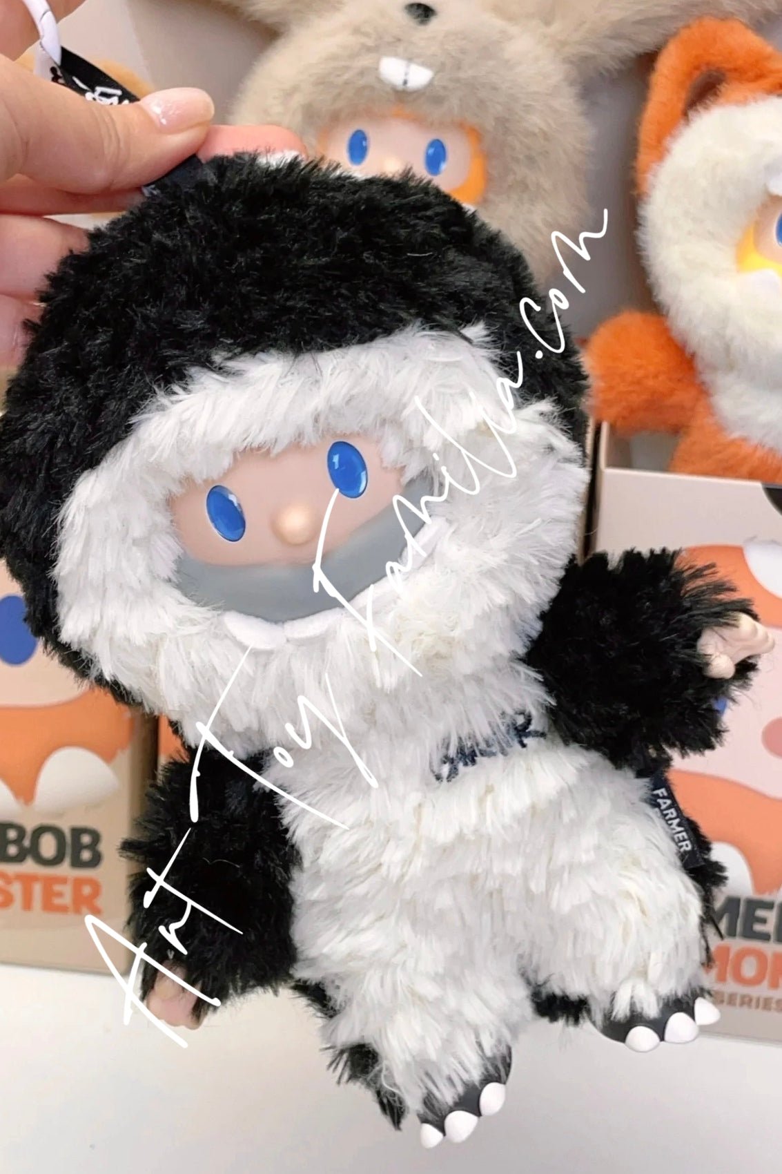 Farmer Bob Ani-Monster Series Vinyl Plush Pendant