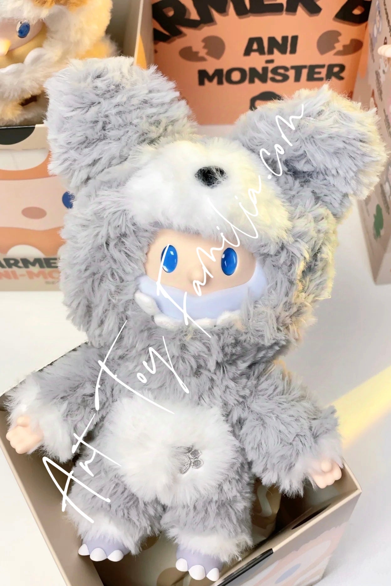 Farmer Bob Ani-Monster Series Vinyl Plush Pendant