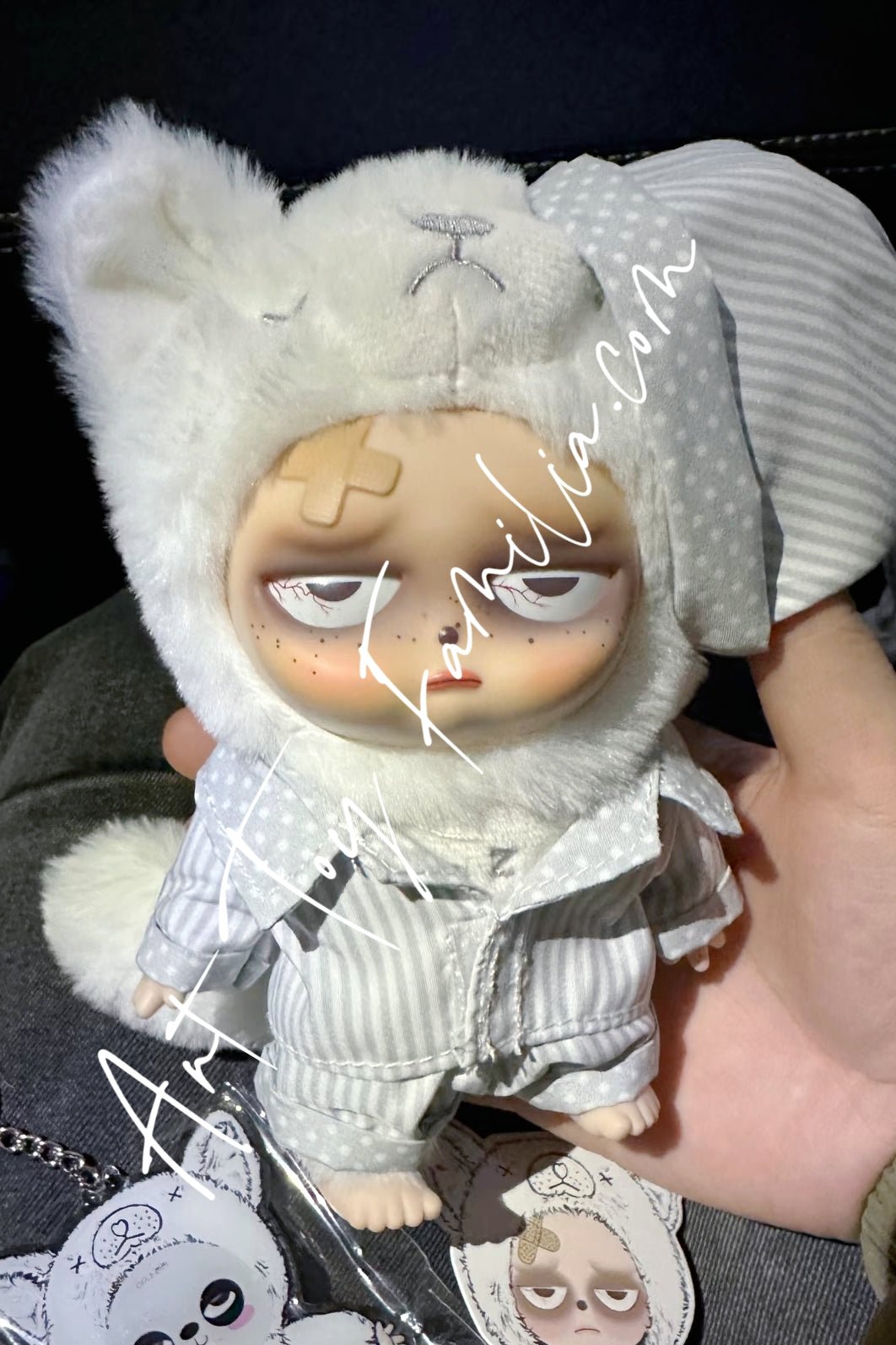 Grumpipi Sleepless Grumpipi Series Vinyl Plush Doll