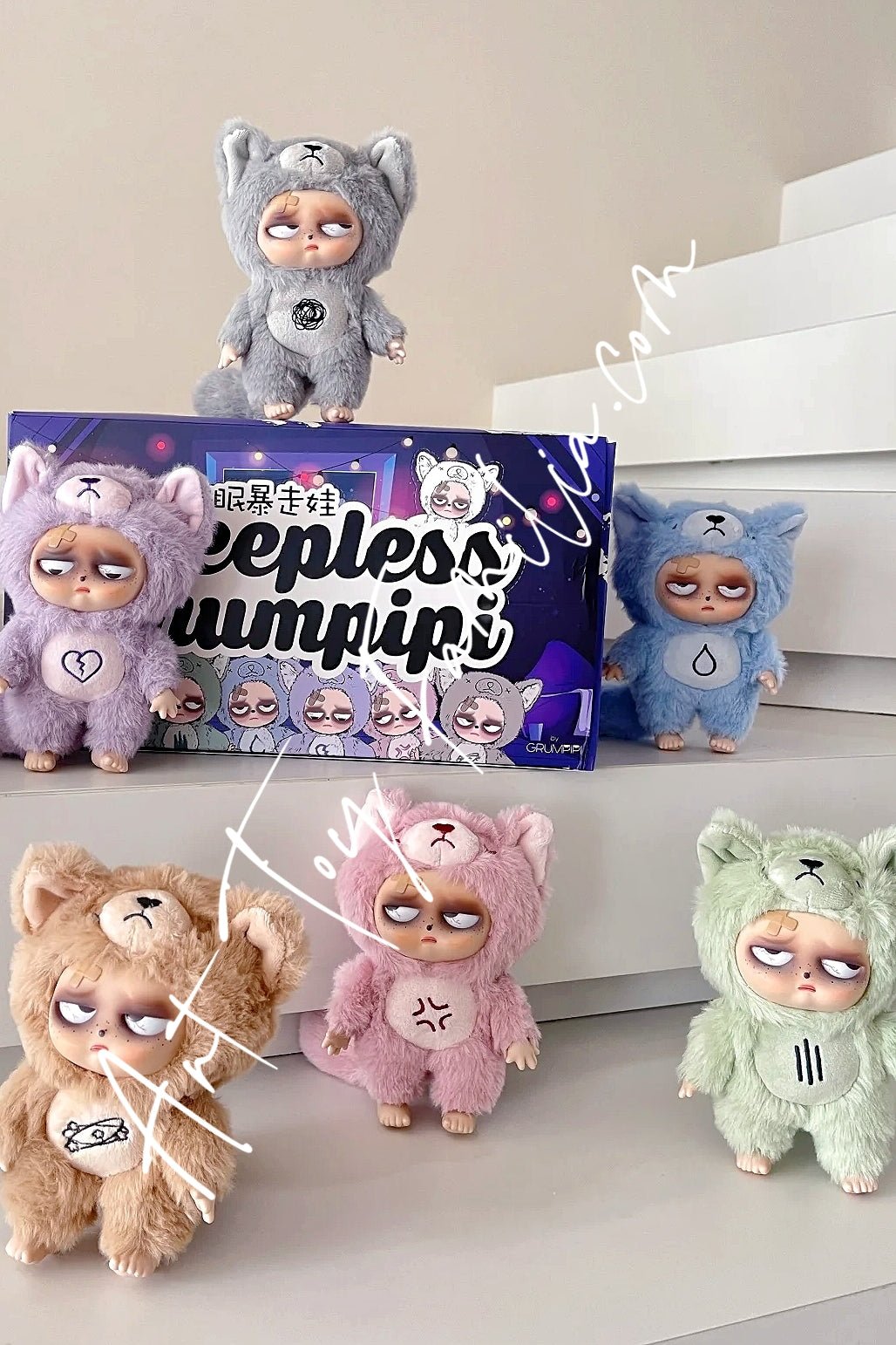 Grumpipi Sleepless Grumpipi Series Vinyl Plush Doll