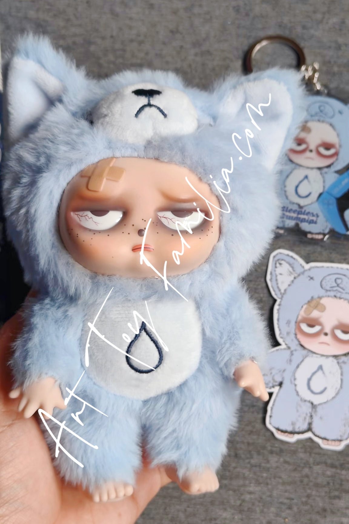 Grumpipi Sleepless Grumpipi Series Vinyl Plush Doll