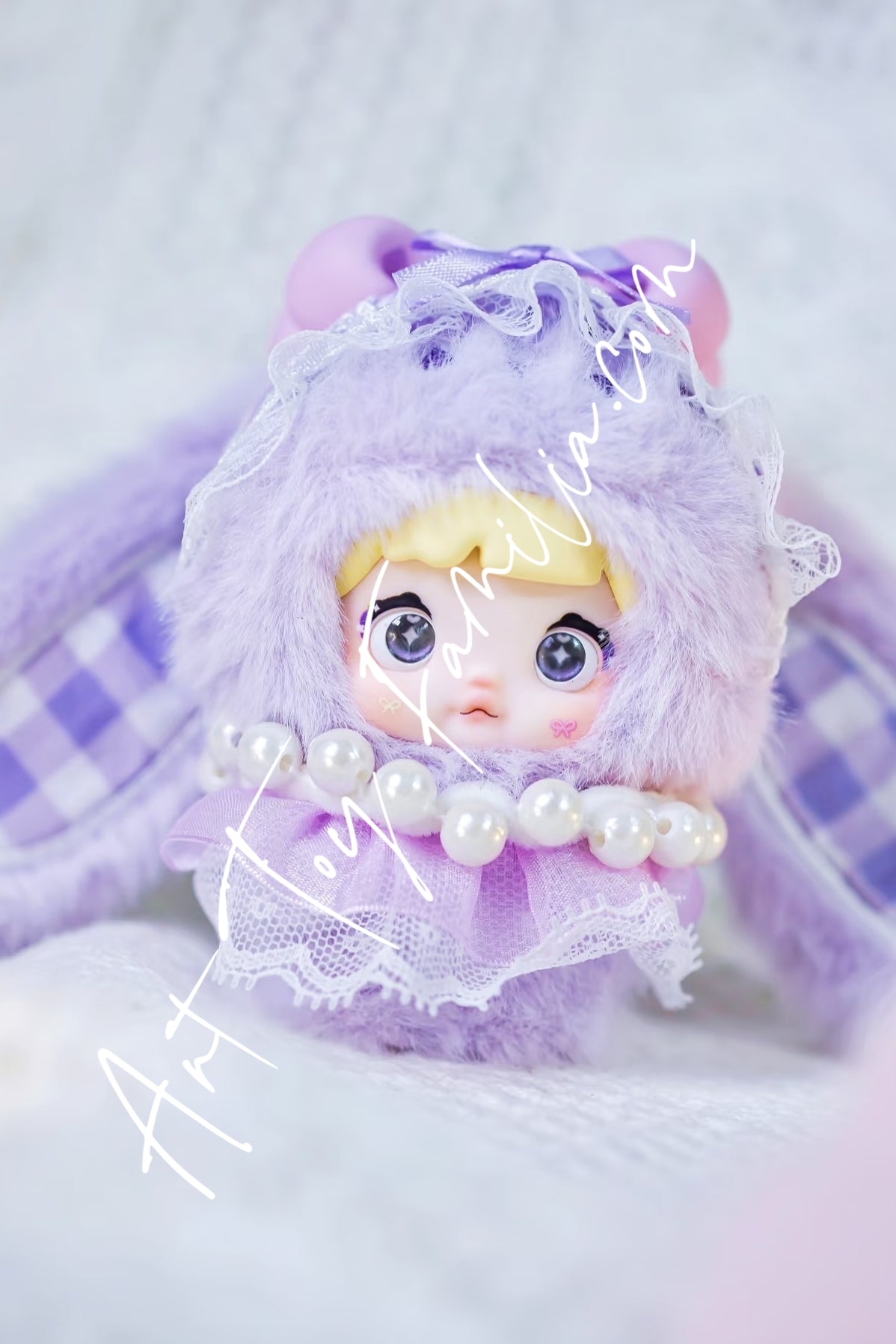 Nommi Baby Sweetheart Bunny Plush Series