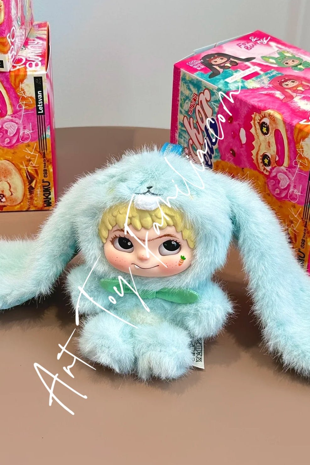 Wakuku Fox & Bunny Trick Or Treat Series Plush Doll