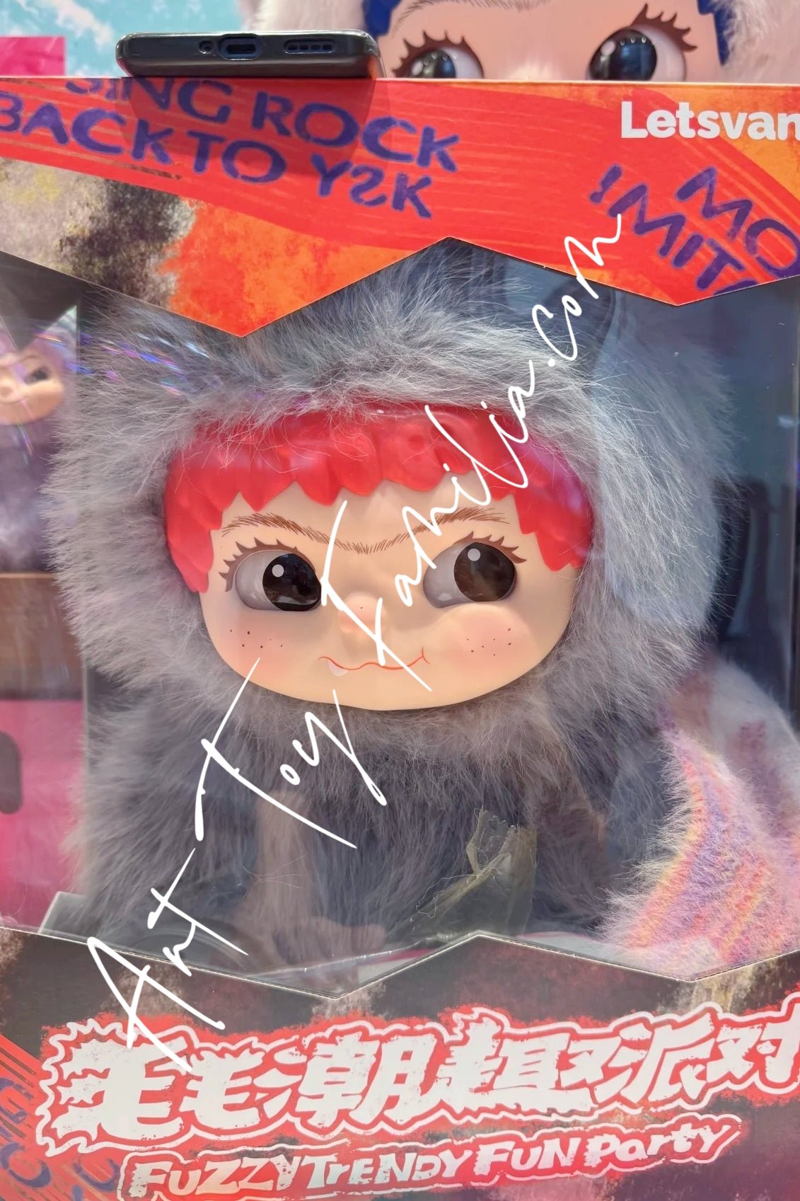 Wakuku Fuzzy Trendy Fun Party Series Plush Doll XXL