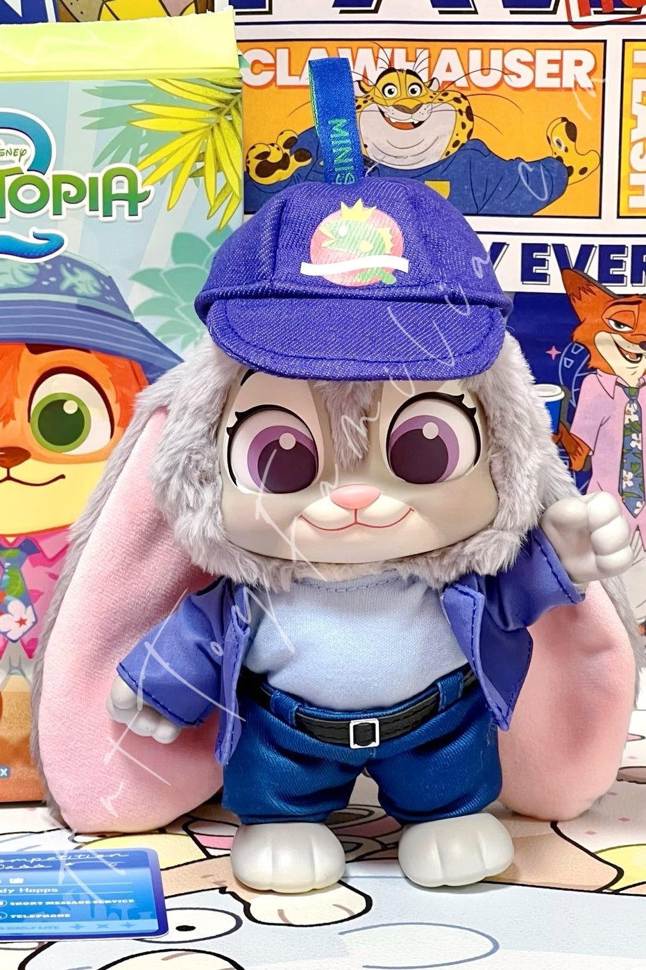 Disney Zootopia 2 Daily Life Series Vinyl Plush Pendant