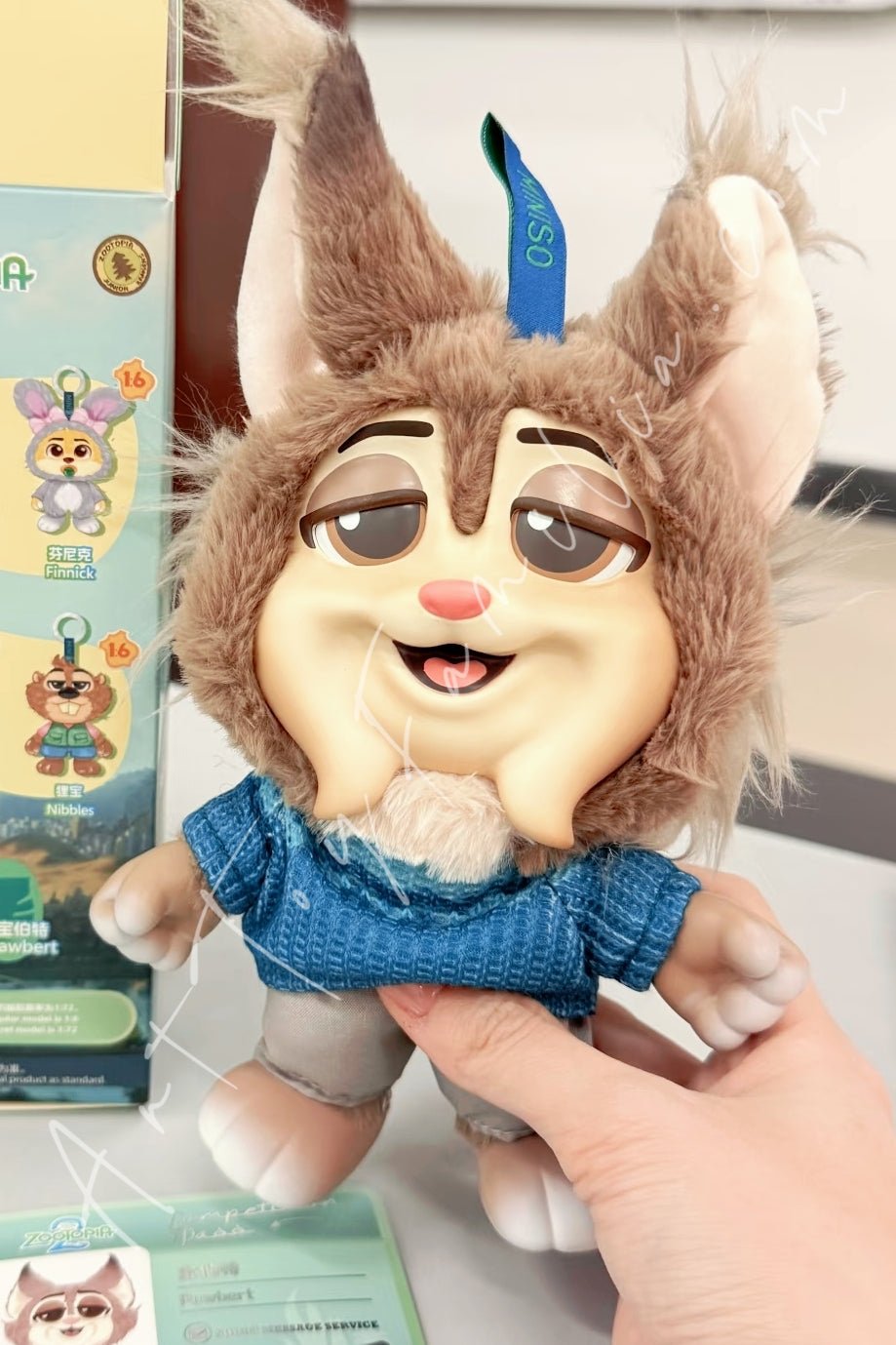 Disney Zootopia 2 Daily Life Series Vinyl Plush Pendant