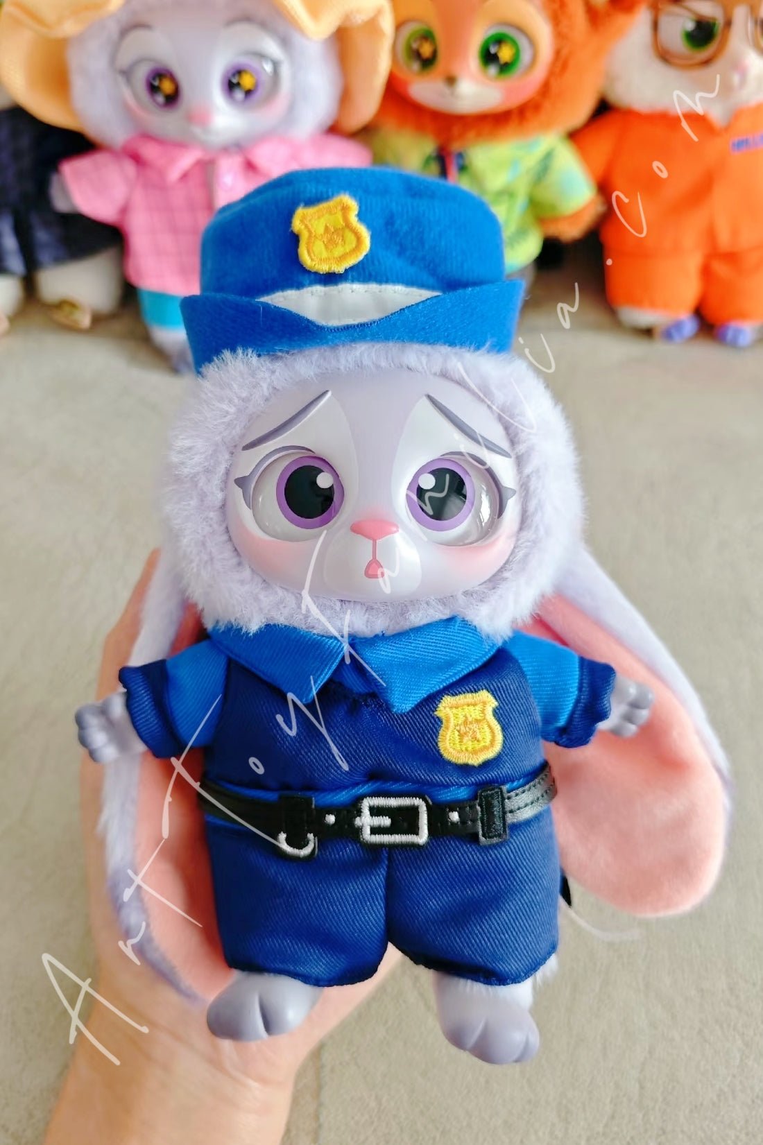 Disney Zootopia Series Vinyl Plush Pendant
