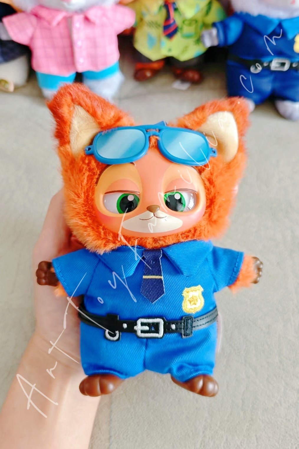 Disney Zootopia Series Vinyl Plush Pendant