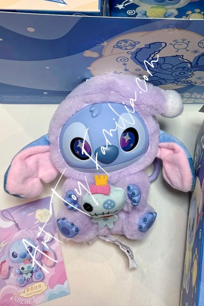 Stitch Eat Something Before Sleep Series Vinyl Plush Toy