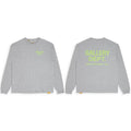Gallery Dept. Hollywood Logo Long Sleeve T-Shirt - Light Grey/Neon Yellow