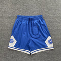 Broken Planet Market "3P" Sun Logo Basketball Shorts - Blue