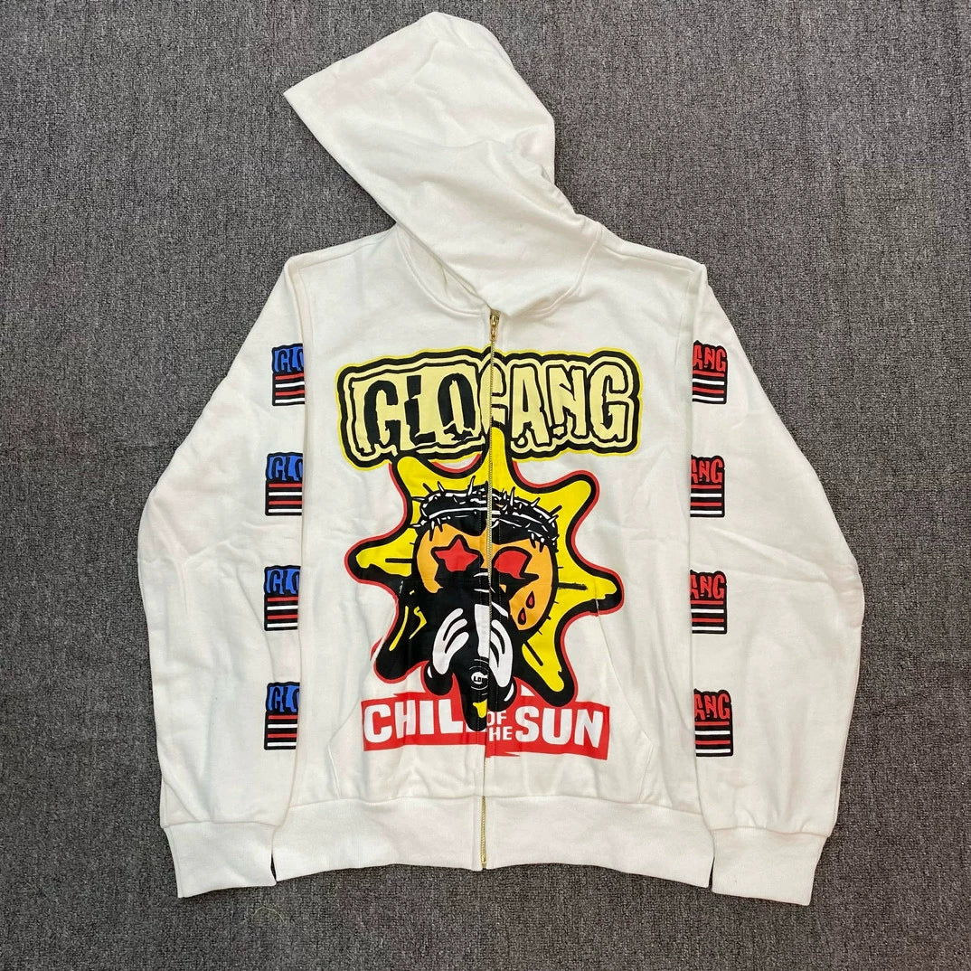 Glo Gang "Child of the Sun" Full-Zip Hoodie