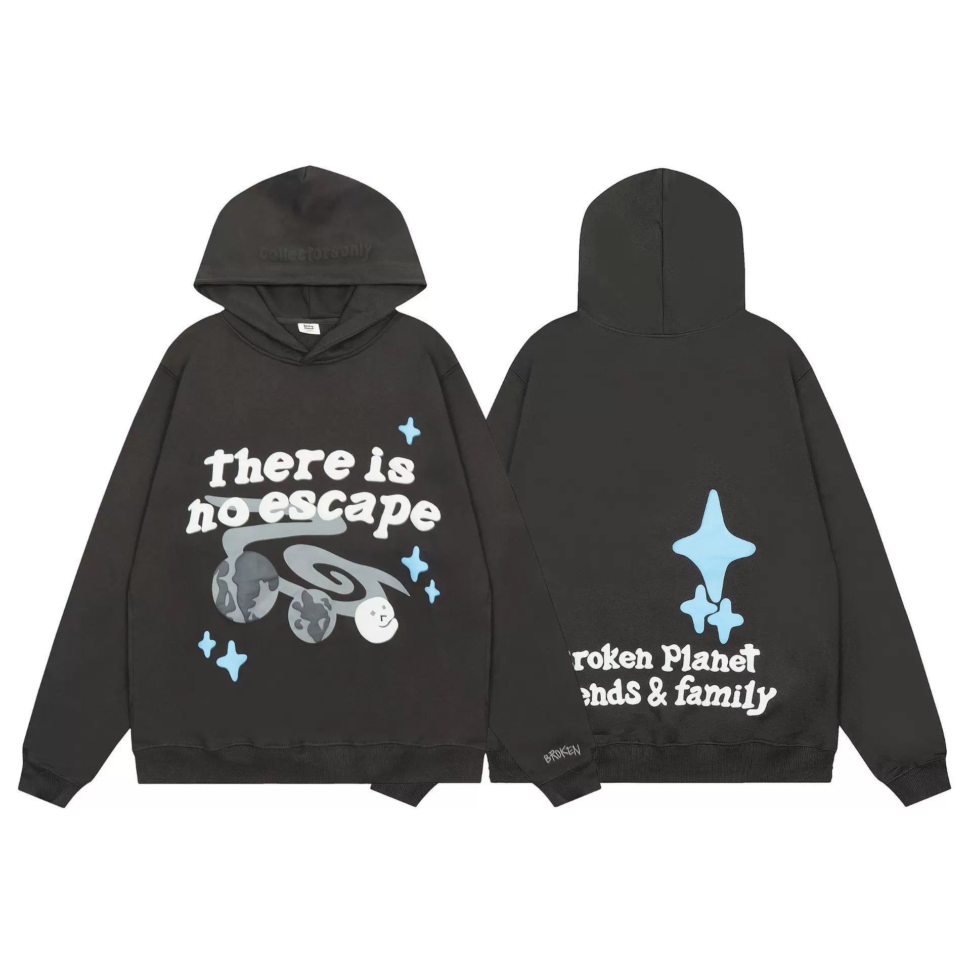 Broken Planet "There Is No Escape" Black Hoodie