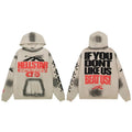 Hellstar Sports "If You Don't Like Us Beat Us" Hoodie Khaki