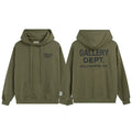 Gallery Dept Hollywood CA Olive Hoodie