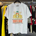 RHUDE Parrot Crest Graphic Print T-Shirt - White