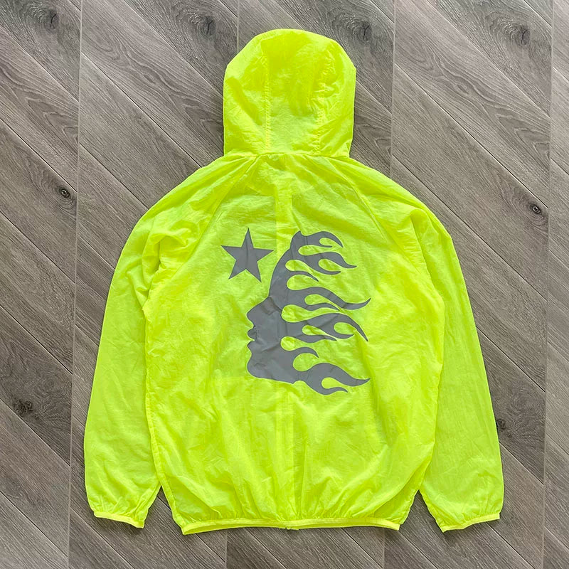 Hellstar Studios 3M Ultra-Thin Hooded Sun Protection Clothing yellow