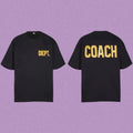 Gallery Dept. x Coach Short Sleeve T-Shirt - Black/Yellow