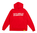 That's A Awful Lot Of Cough Syrup Classic Logo Hoodie - Red