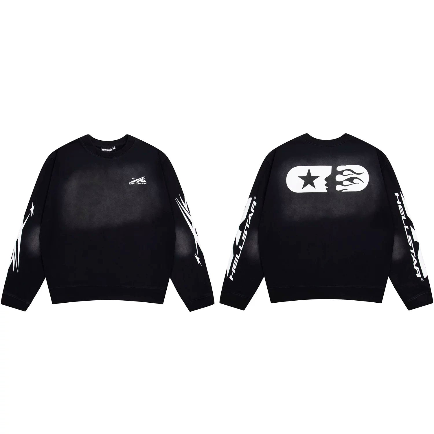 Hellstar Capsule Logo Sweatshirt black