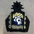 Glo Gang "GLOFFOREVER" Spiked Full-Zip Hoodie