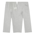 Broken Planet Market Typography Sweatpants - Heather Grey/White