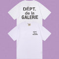Gallery Dept. DÉPT. de la GALERIE Short Sleeve T-Shirt - White/Black