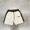 Syna World Colorblock Fleece Shorts (Brown)