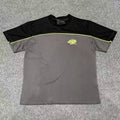 Syna World Colorblock Graphic Short-Sleeve T-Shirt (Grey/Black)