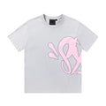 Syna World Graphic T-Shirt (Grey / Pink)