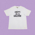 Gallery Dept. DÉPT. de la GALERIE Short Sleeve T-Shirt - White/Black