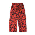 Saint Vanity Camouflage Casual Pants - Red/Black