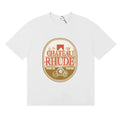 RHUDE Chateau Graphic Print T-Shirt - White