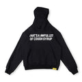 That's A Awful Lot Of Cough Syrup Classic Logo Hoodie - Black