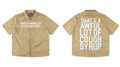 That's A Awful Lot Of Cough Syrup Classic Bold Button-Down Shirt - Khaki