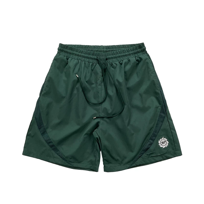 Broken Planet Market "3P" Sun Logo Basketball Shorts - Green