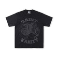 SAINT VANITY Winged Creature Graphic Short-Sleeve T-Shirt - Black / Charcoal