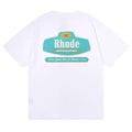 RHUDE Motorsport Grand Prix Graphic Back-Print T-Shirt - White