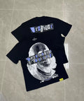 That's A Awful Lot Of Cough Syrup Benjamin Franklin Graphic T-Shirt - Black