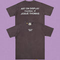 Gallery Dept. Art On Display Short Sleeve T-Shirt - Dark Charcoal