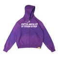 That's A Awful Lot Of Cough Syrup Gradient Zip Hoodie - Purple