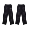 Hellstar Minimalist Logo Washed Black Sweatpants
