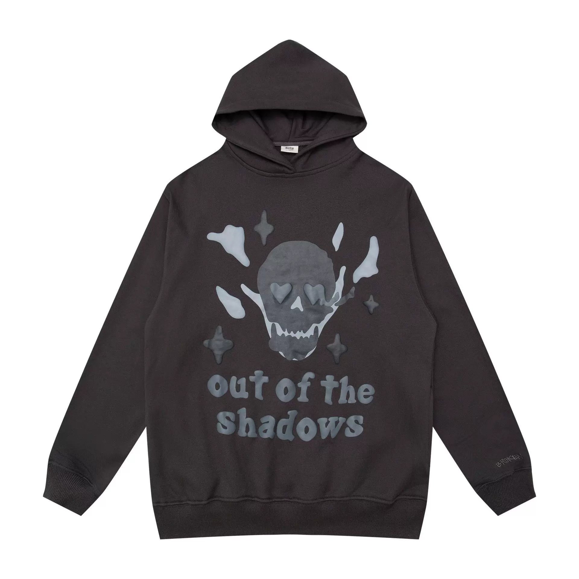 Broken Planet "Far Side of the Moon" Charcoal Hoodie