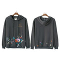 Gallery Dept Paint Splatter Charcoal Hoodie