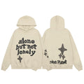 Broken Planet "Alone But Not Lonely" Beige Hoodie