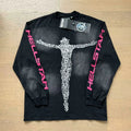Hellstar Crucifix Black Long Sleeve Tee